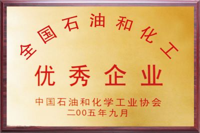 全國(guó)石油化工優(yōu)秀企業(yè)